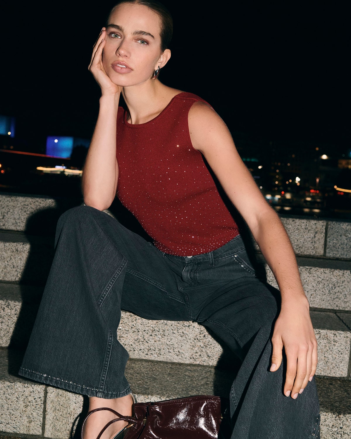 Party Dressing_ Top x Jeans