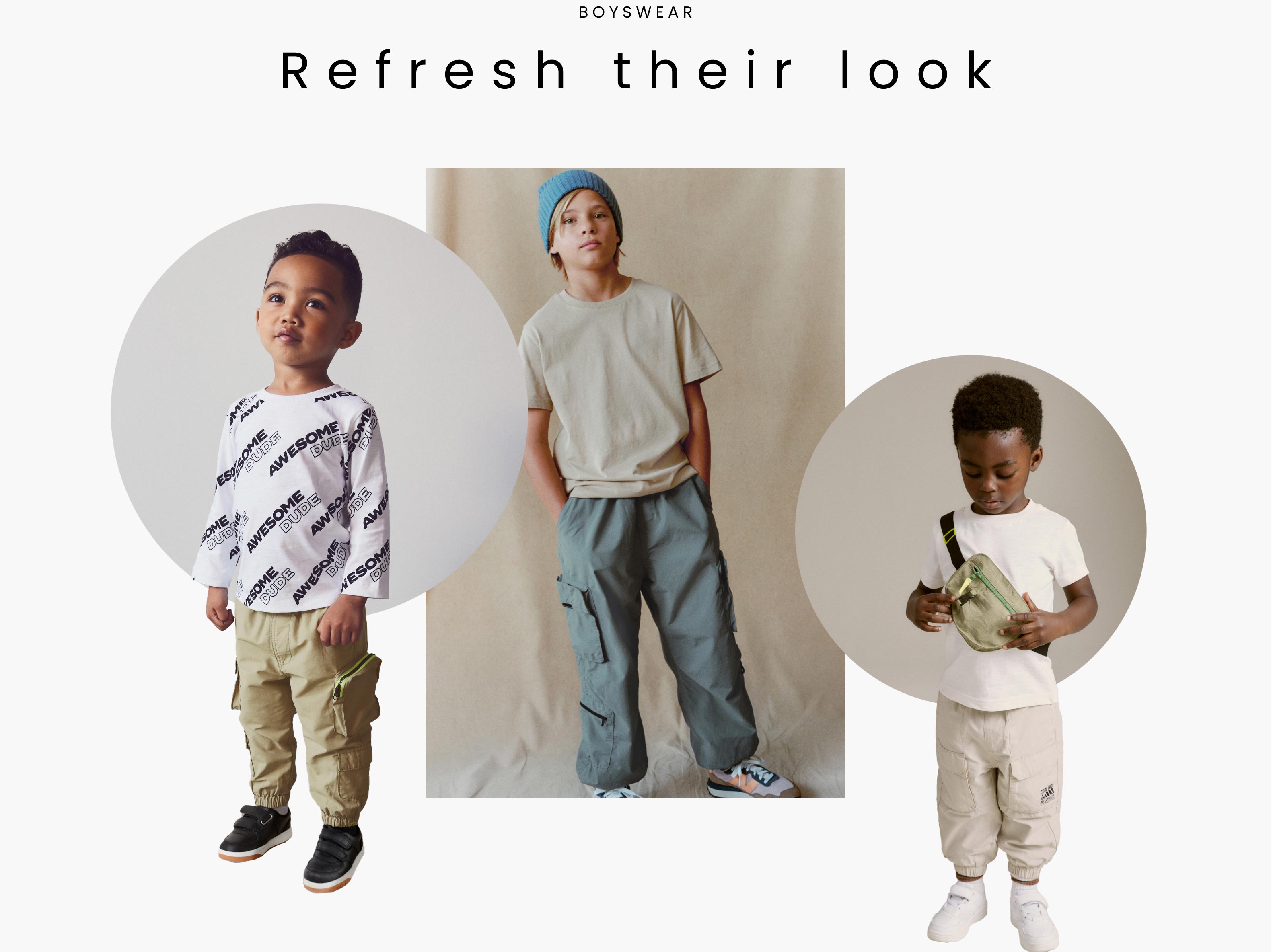 Boyswear - Refresh their look